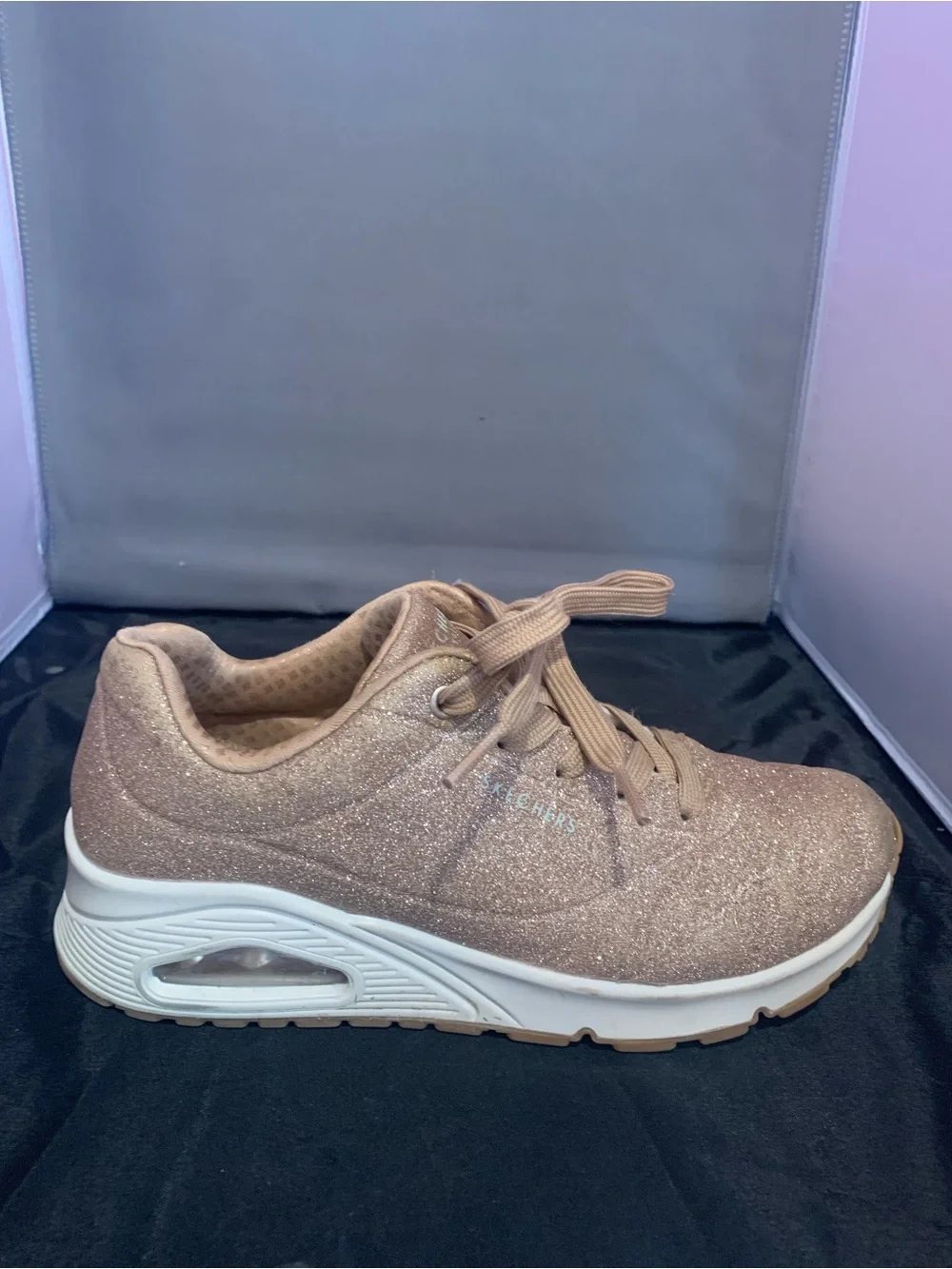 Women's Skechers Street Uno - Glitter Bomb Sneakers